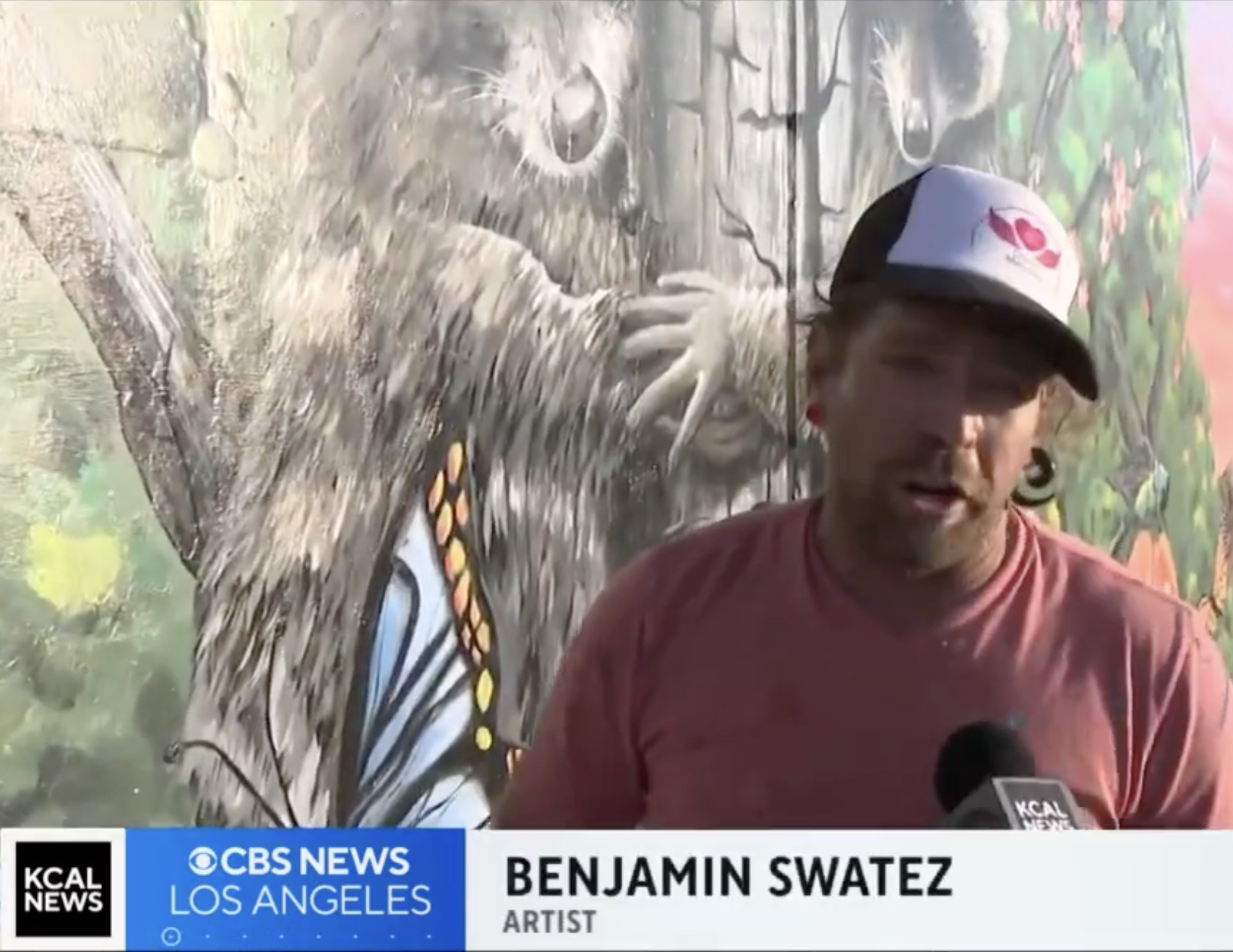 The Goodness Tour’s Palisades Mural, KCAL News · Los Angeles